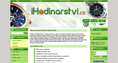 Desktop Screenshot of ihodinarstvi.cz